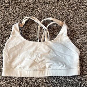 Women's lululemon White Sports Bra